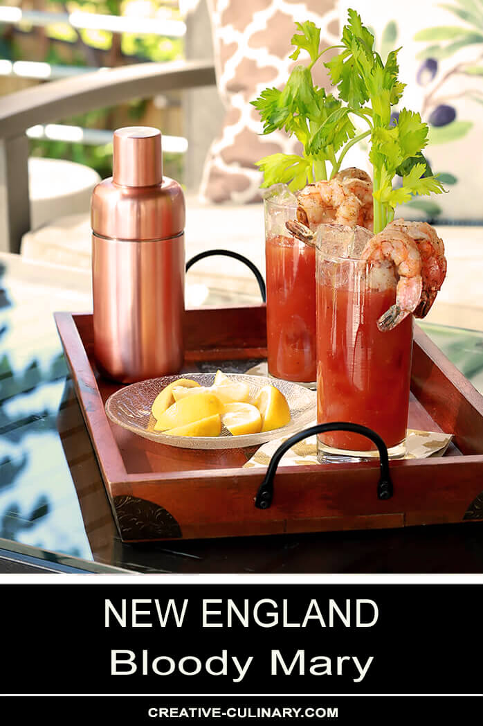 New England Bloody Mary Cocktail Creative Culinary