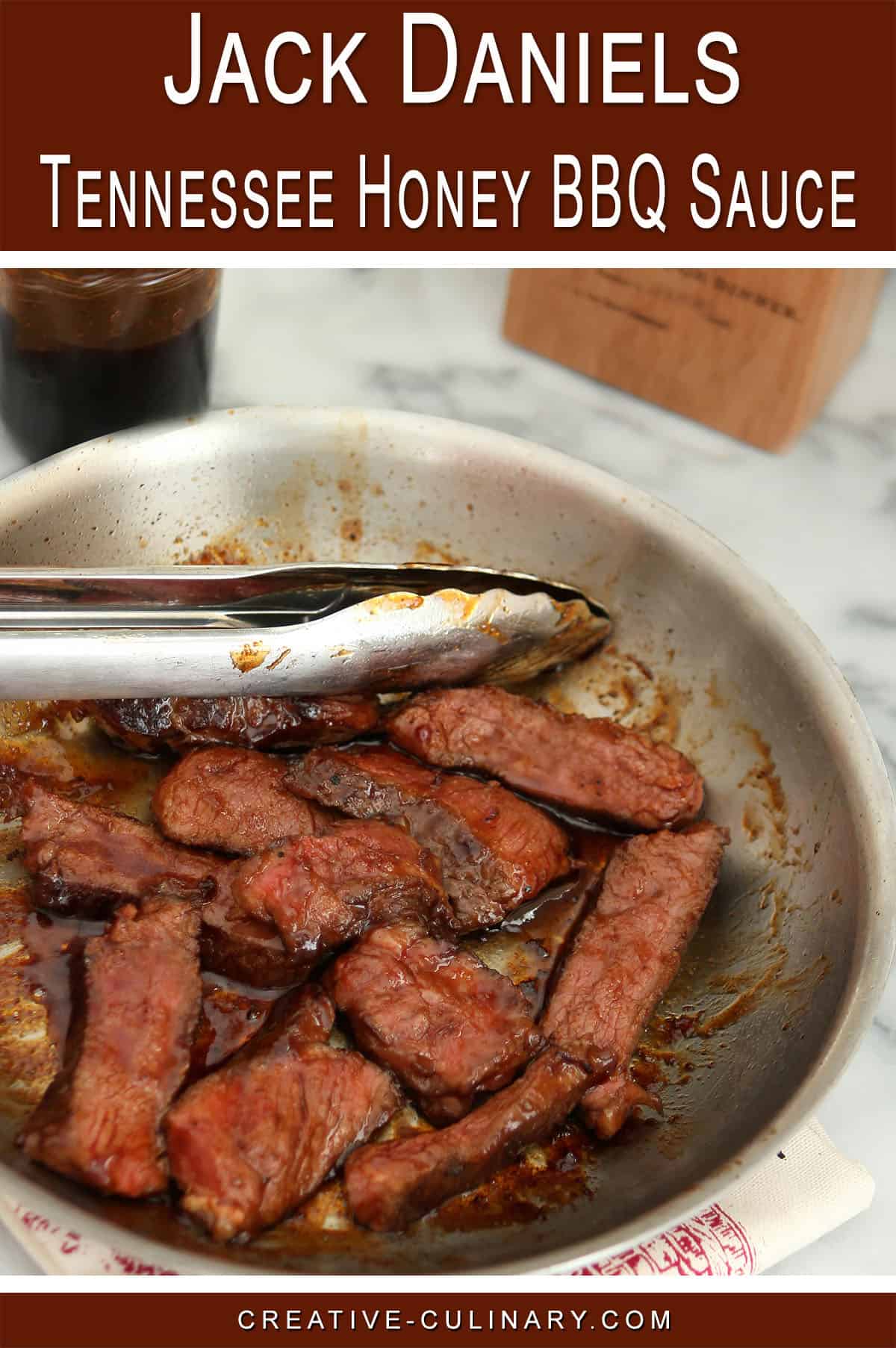 Jack Daniels Tennessee Honey Barbecue Sauce - Creative Culinary