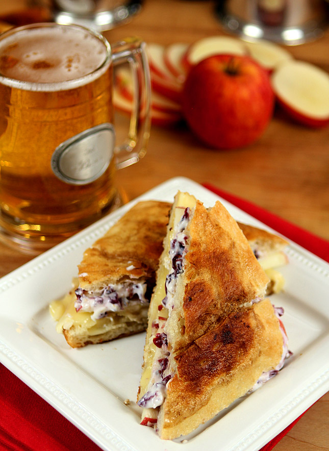 Brie and Apple Grilled Cheese Sandwich Creative Culinary