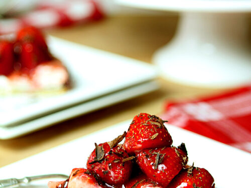 Strawberry Panna Cotta Tart With Chocolate Ganache Recipe